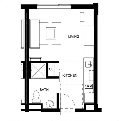 7339 43rd Avenue S Studio-1 Bed Apartment for Rent - Photo Gallery 240